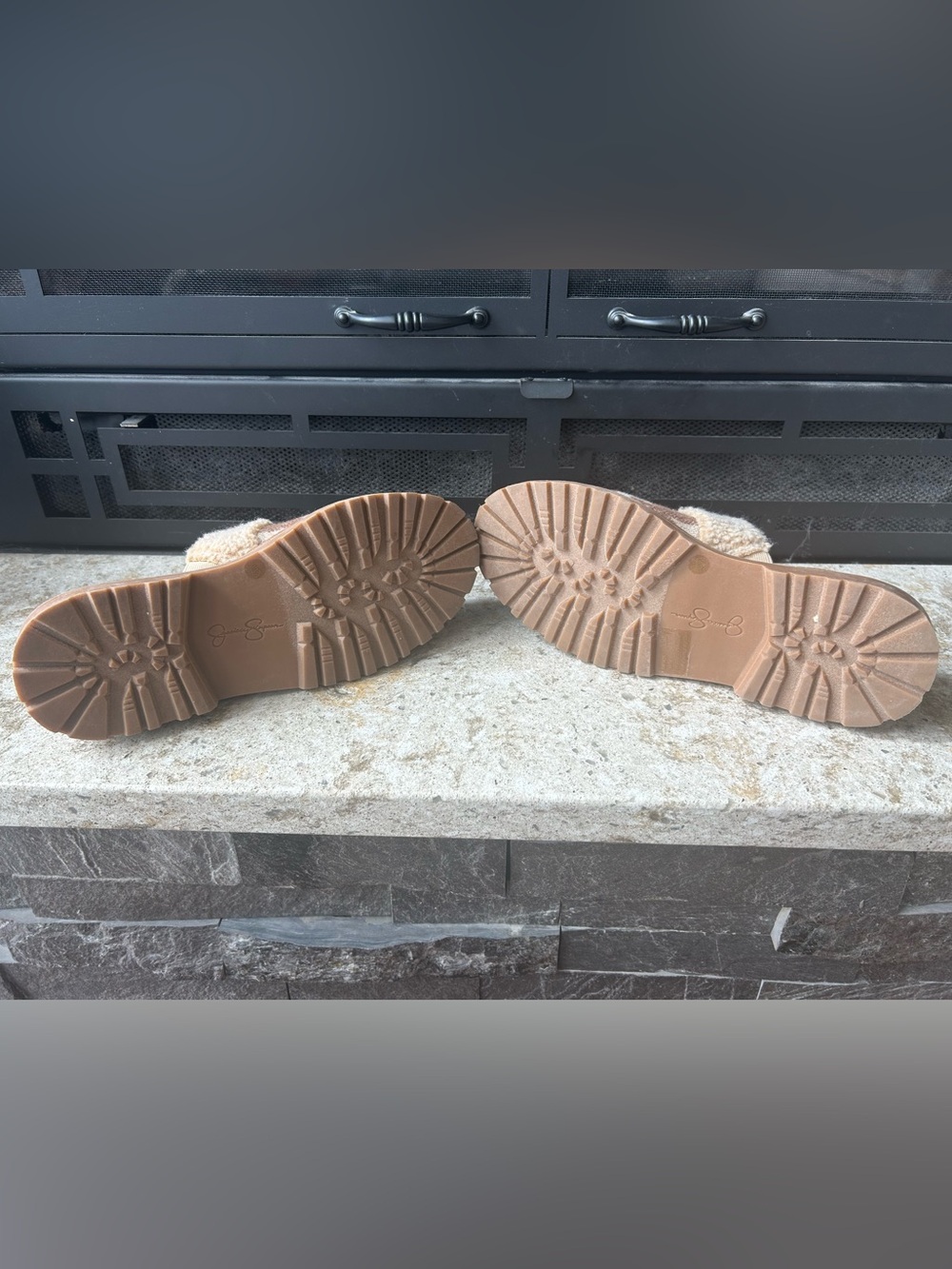 Jessica Simpson Ebriya Platform Geometric Mules/Slippers - Picture 6 of 6